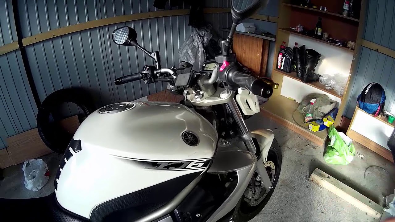 Yamaha Xj6 exhaust mod modyfikacja wydechu