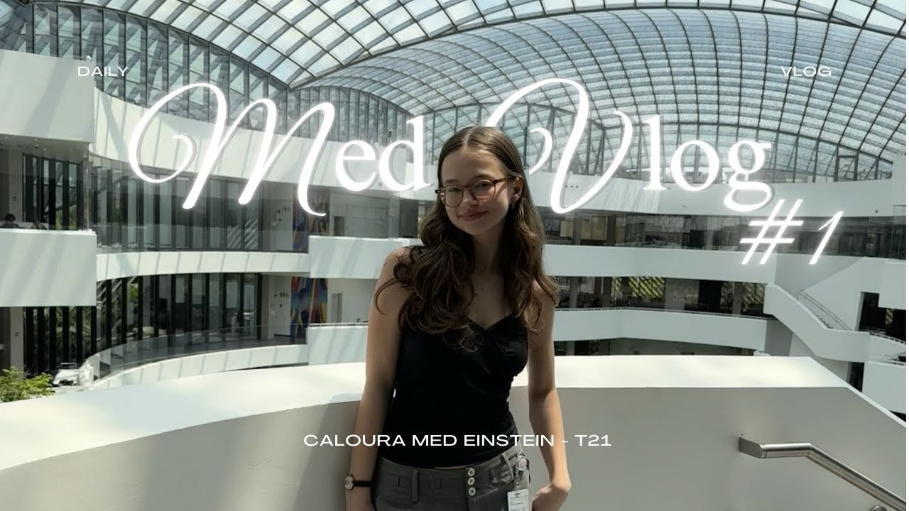 um dia sendo caloura med einstein ! - episódio 1 