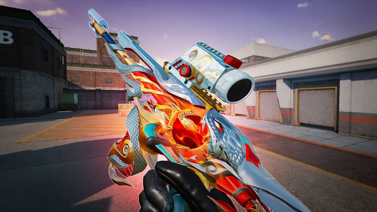 *NOVA* FAL ULTRA DO BLOOD STRIKE! 🔥 (SERPENTE ARGÊNTEA)