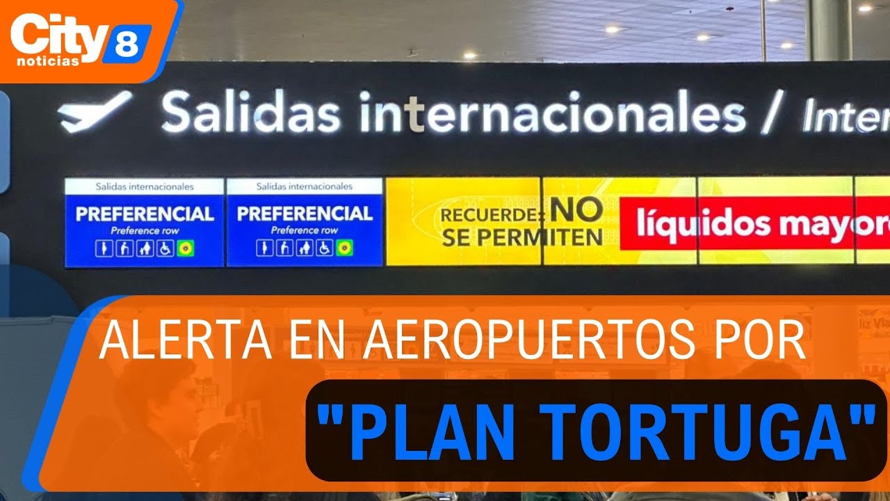 Alerta en aeropuertos por 