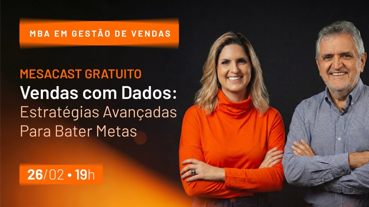 AO VIVO | Mesacast: Vendas com Dados: Estratégias Avançadas Para Bater Metas