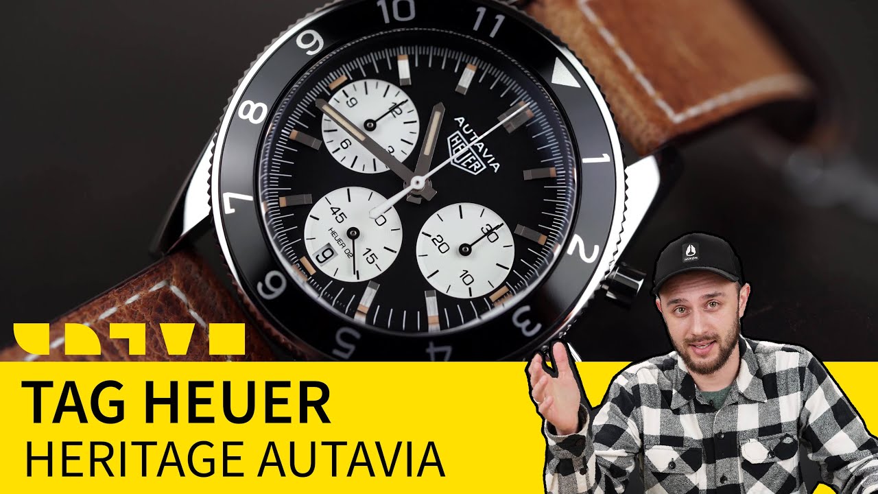 TAG Heuer Heritage Autavia - винтажный механический хронограф для ценителей