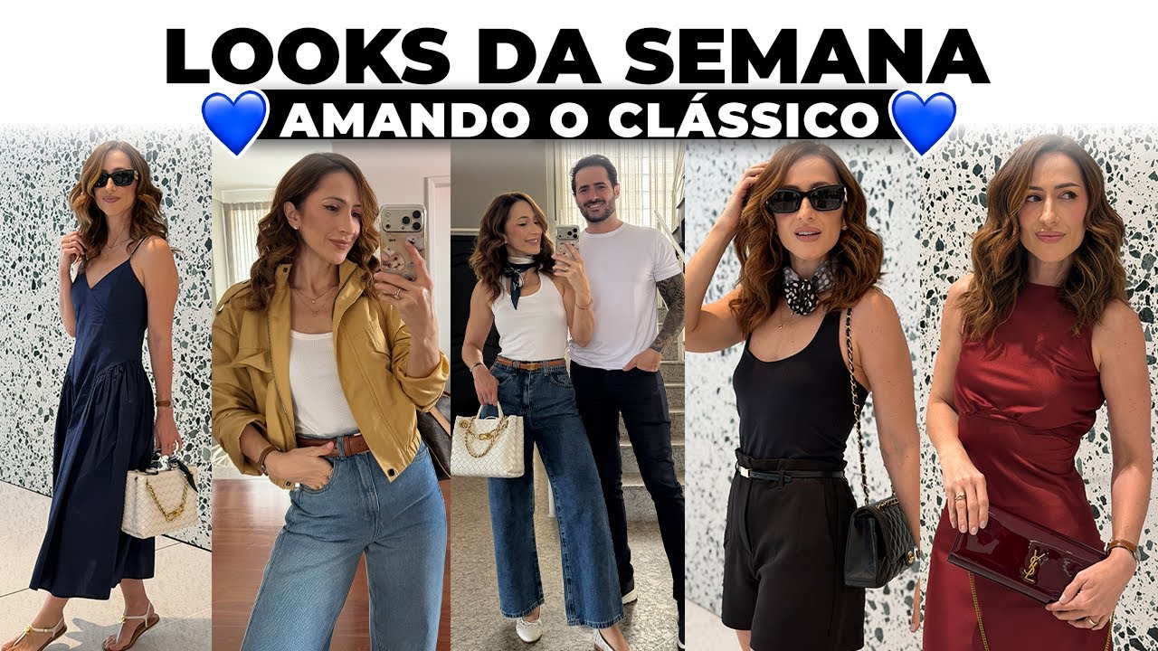 LOOKS DA SEMANA MUITO MILIOOOOOO