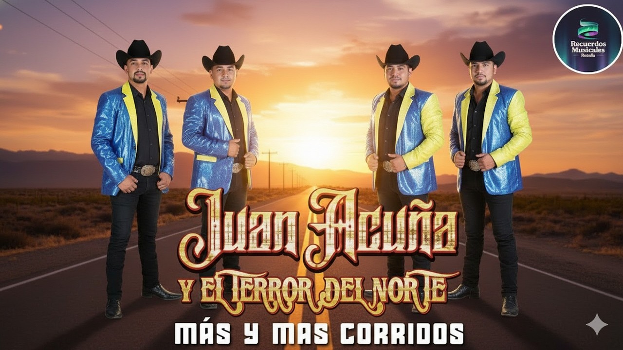 Juan Acuña y El Terror del Norte | Las 20 Mejores Canciones Puros Corridos Viejitos 2026