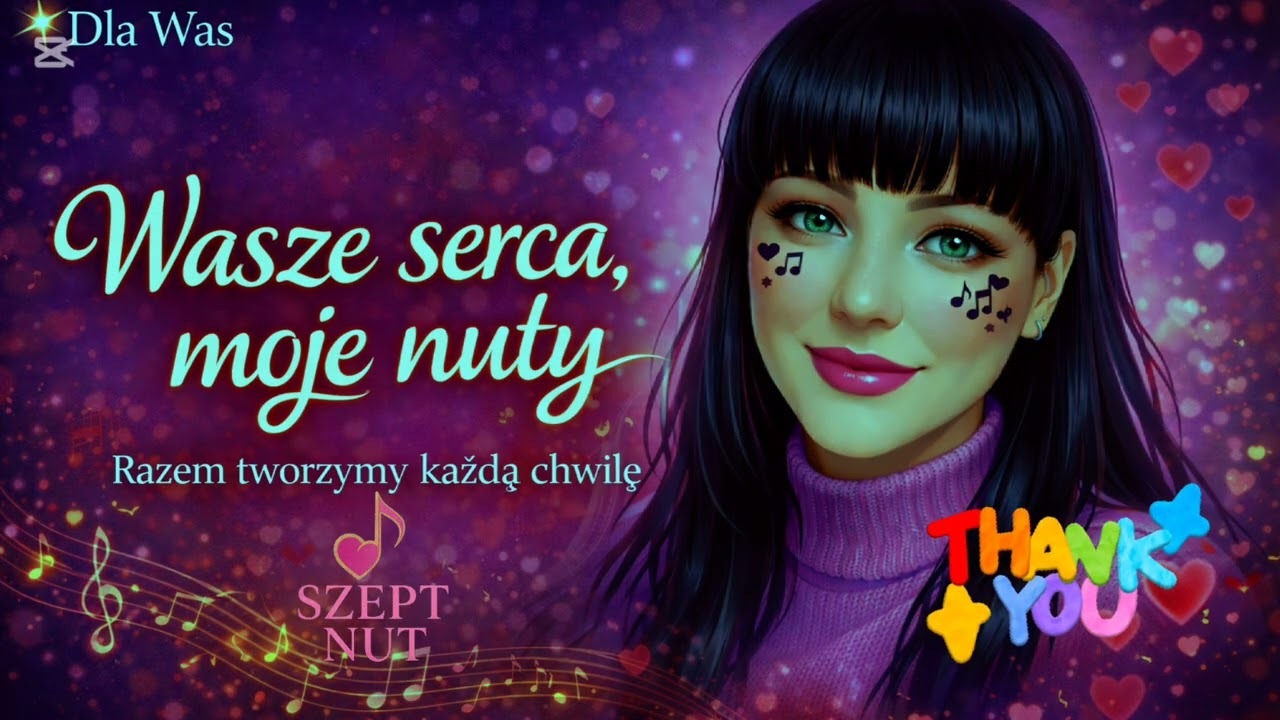 Wasze serca, moje nuty 💗🎵 Piosenka dla Was | Szept Nut ✨