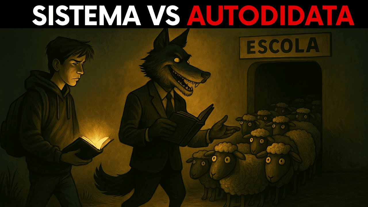 POR QUE O SISTEMA ODEIA QUEM ESTUDA SOZINHO | A Verdade Proibida