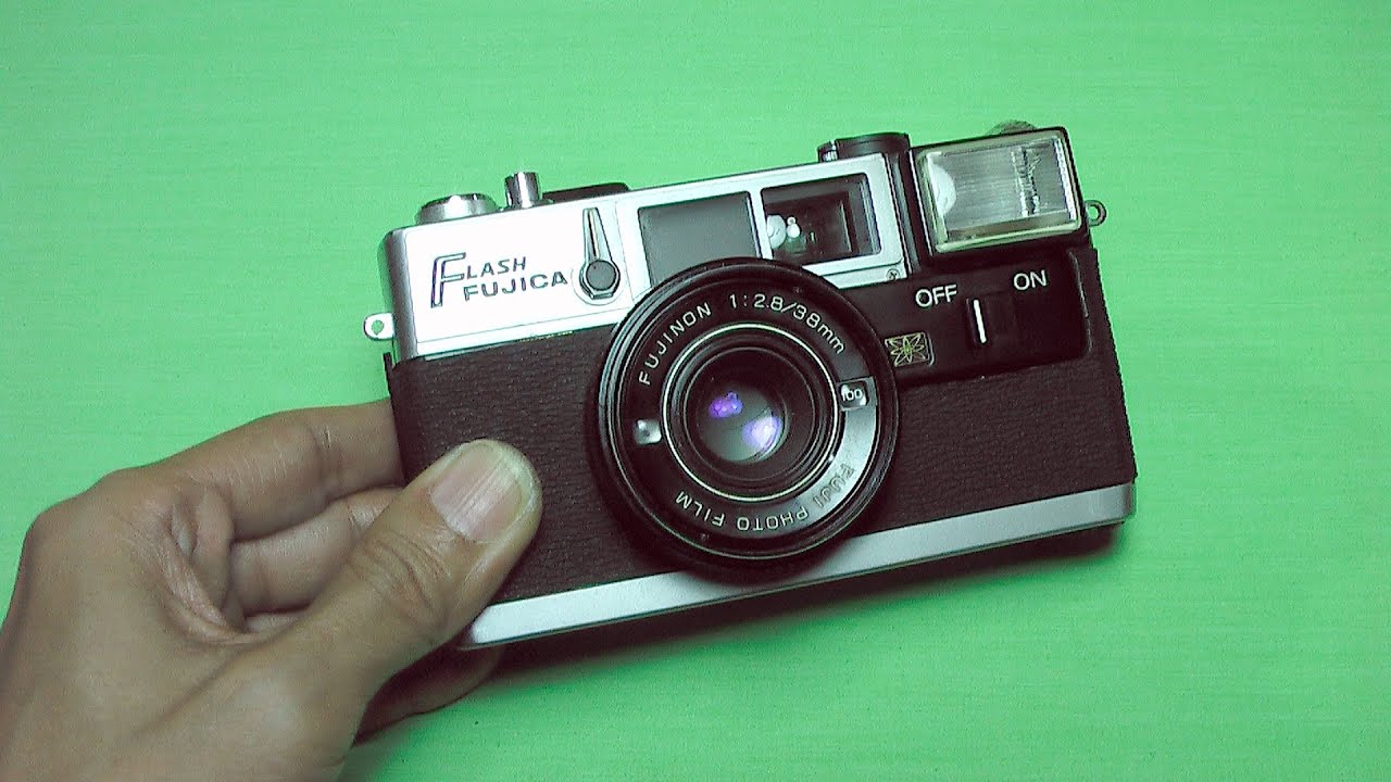 フラッシュフジカの使い方 FUJIFILM FLASH FUJICA How to use 1970s visual distance estimation camera