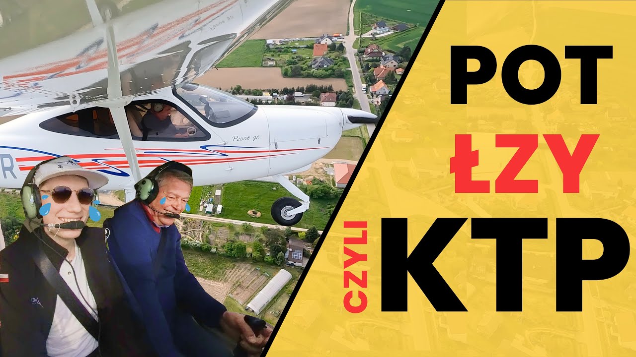 Egzamin KTP: Lot kontrolny, krąg nadlotniskowy, imitacja utraty silnika. [PPL(A), 4K, ATC]