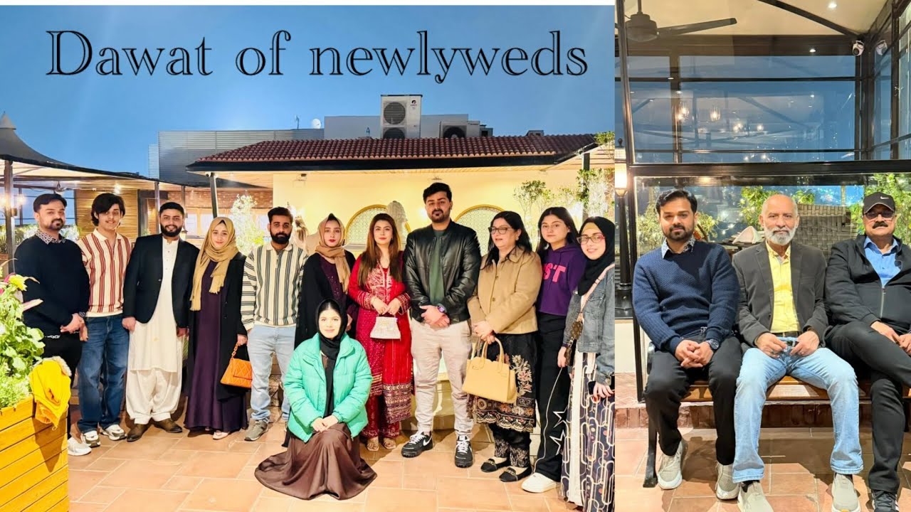 Dawat of newly weds ♥️ i miss u All
