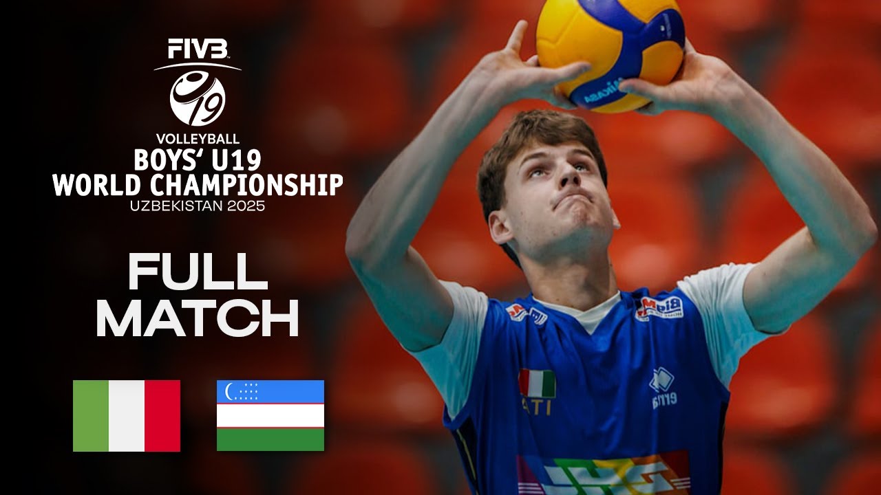 Belgium vs. Iran - Round of 16 | Boys' U19 World Champs 2025 - Full Match