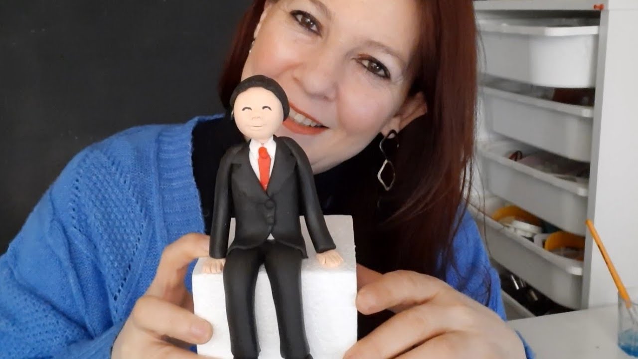 #Şeker Hamurundan ERKEK figürü Nasıl Yapılır?/How to Make MAN FIGURE with Sugar Paste?