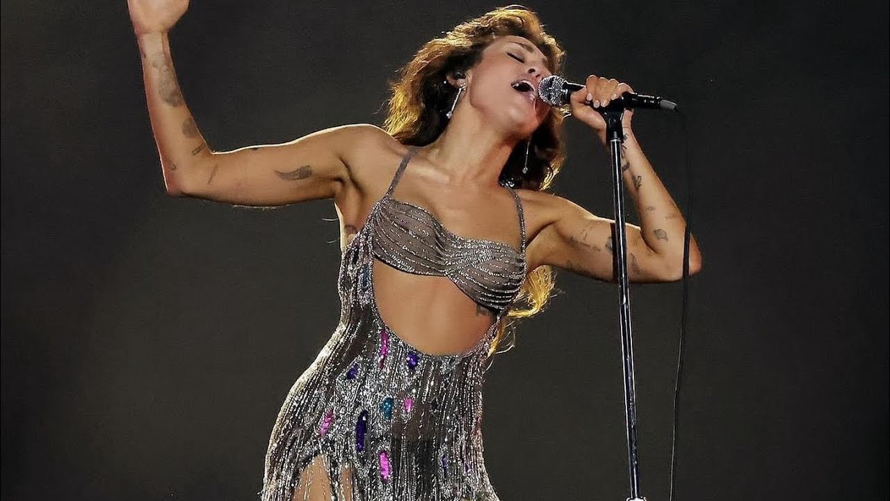 remaking the Bob Mackie dress that Miley Cyrus wore at The Grammys