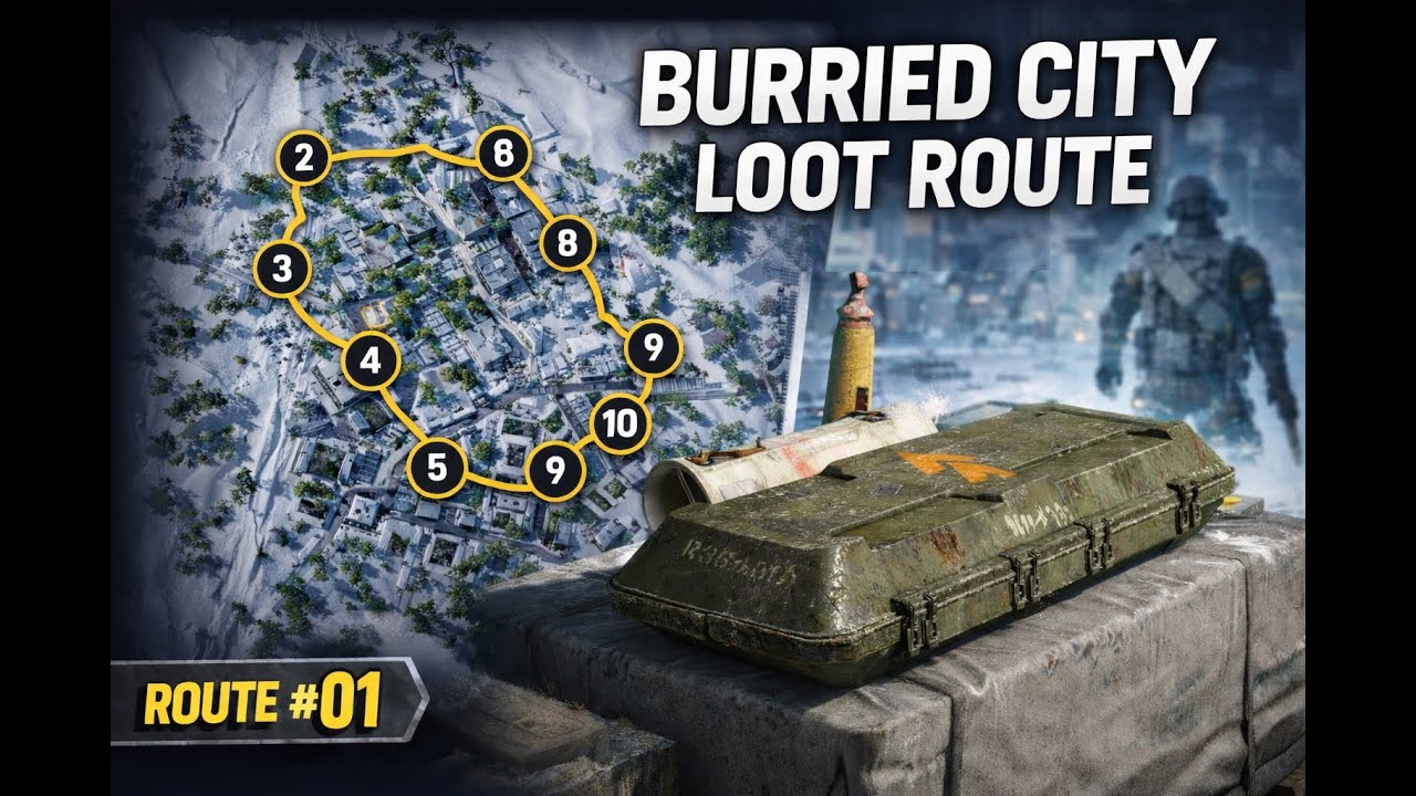 Buried City Loot Route &ndash; Weapon Case Locations (ARC Raiders Guide)