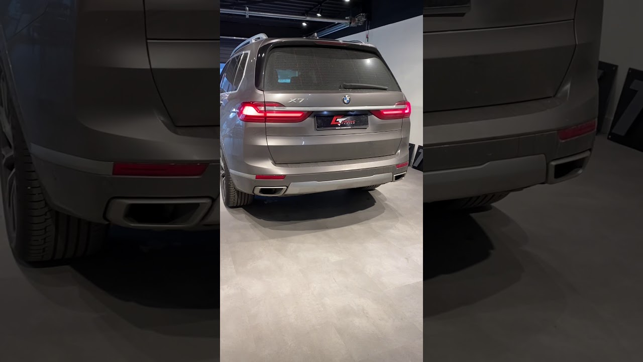 Bmw X740i met CT uitlaat aanpassing revving