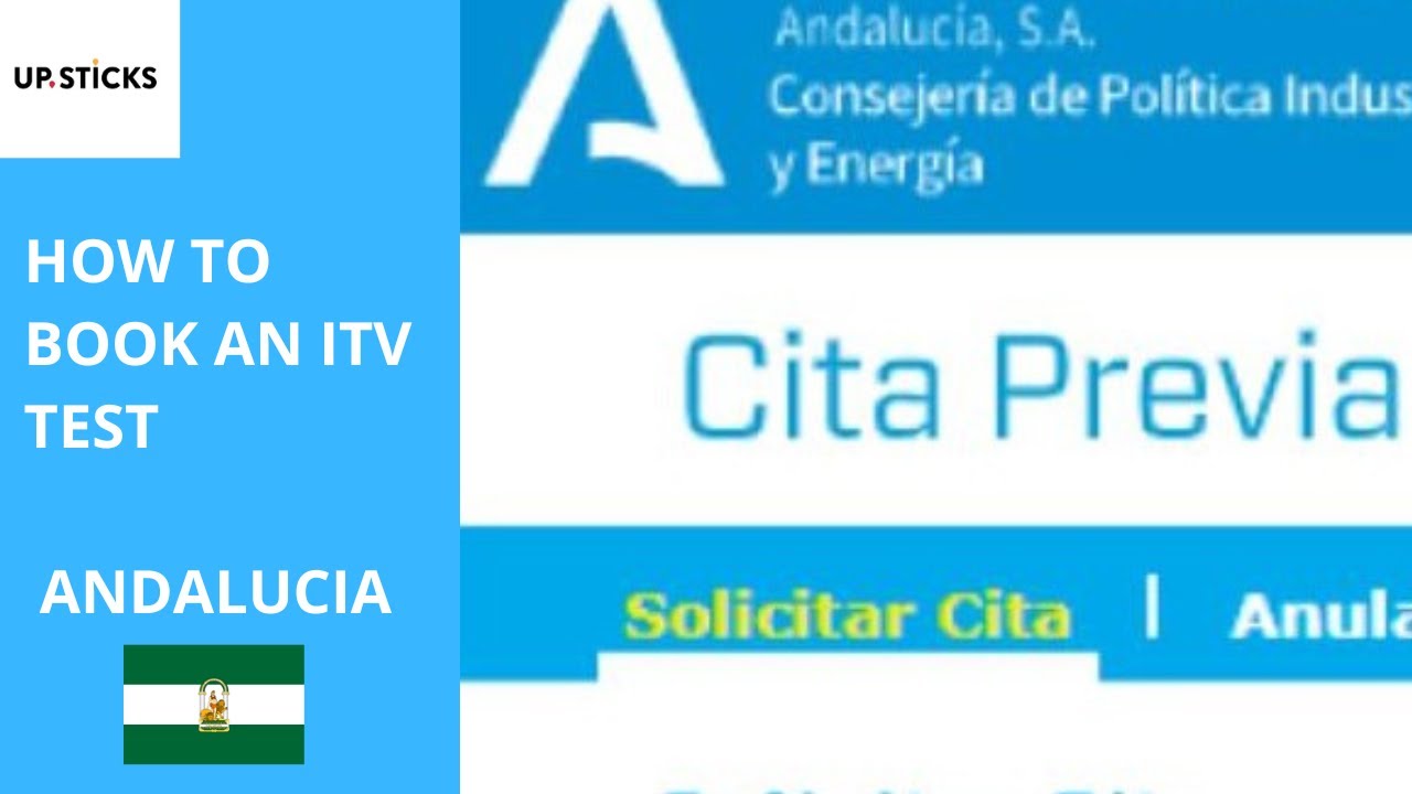 How to book an ITV test in Andalucia