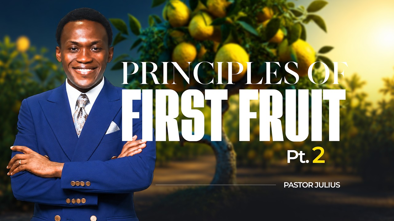 PRINCIPLE OF THE FIRSTFRUIT PART 2 || PASTOR JULIUS || 1-2-2026