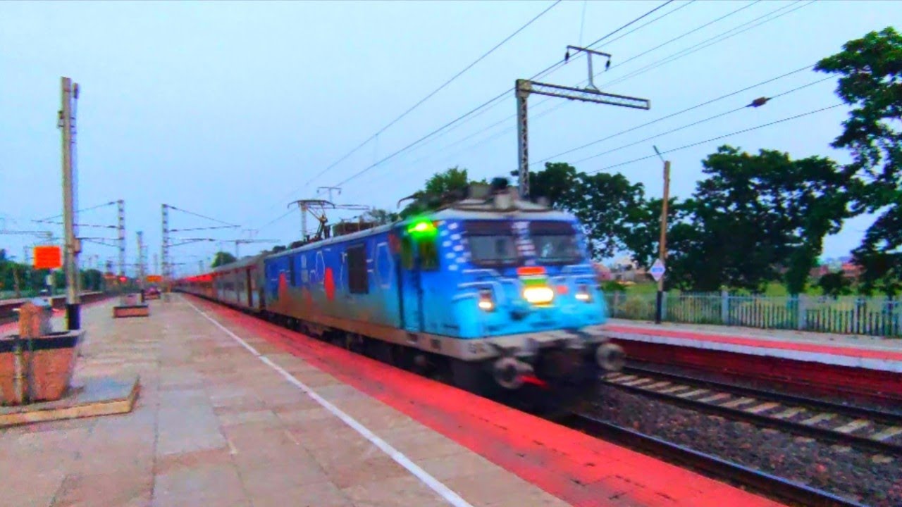 🔥130 KM/H Sairang Exp+ Rajdhani+2 VandeBharat+2 Shatabdi+Doon+Mithila+Purvanchal Express