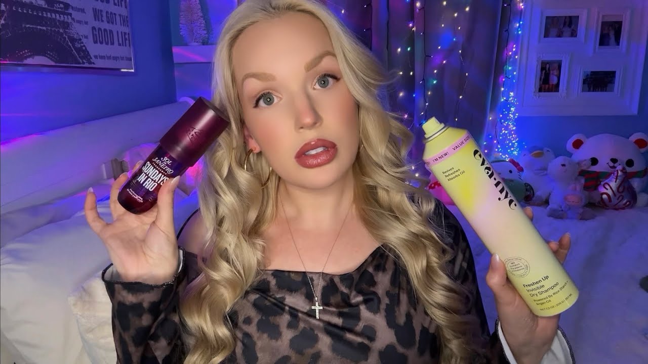 ASMR Monthly Favorites💖Tingly tapping and scratching to relax you✨