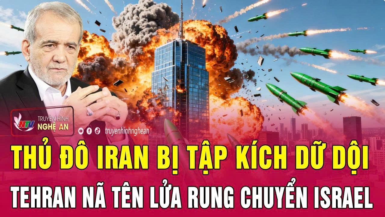 Chiến sự Mỹ - Iran 30/3: Thủ đ&ocirc; Iran bị tập k&iacute;ch dữ dội, Tehran n&atilde; t&ecirc;n lửa rung chuyển Israel