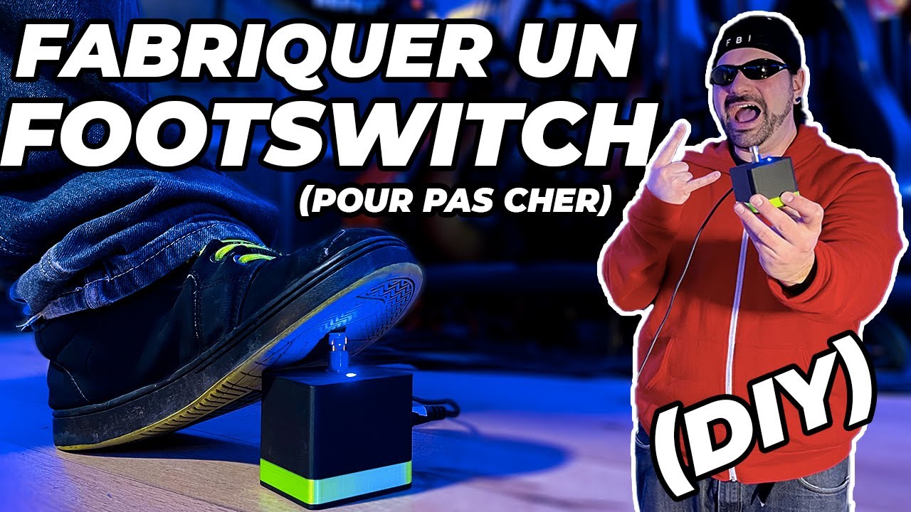DIY FABRIQUE TON FOOTSWITCH - La Minute R&eacute;p&egrave;t' #64