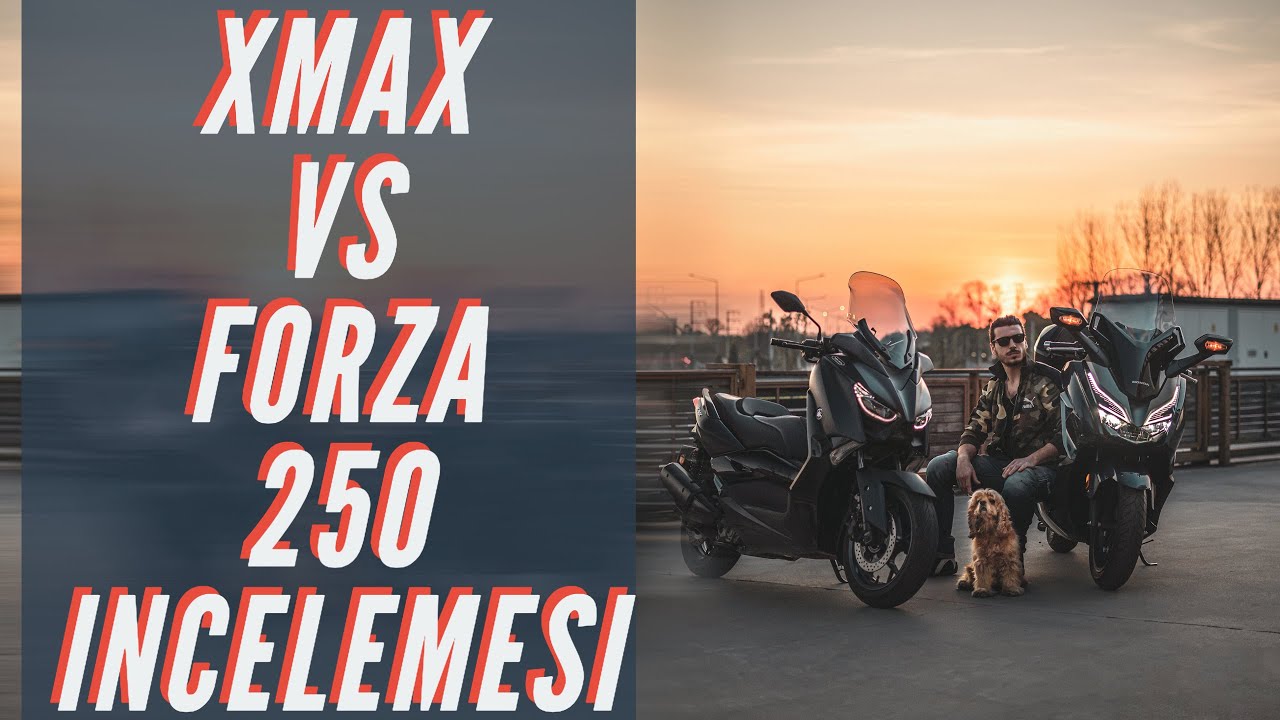 XMAX 250 Mİ ? FORZA 250 Mİ ? /HANGİSİ DAHA İYİ ? / ARALARINDAKİ FARKLAR NELER ?