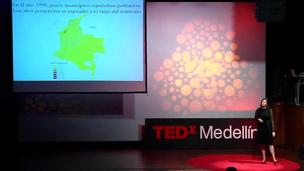 TEDxMedellín - Ana María: Ibañez El desplazamiento  forzado en Colombia