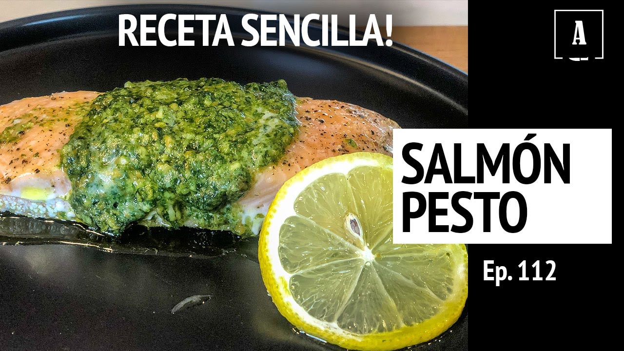 Salmón Pesto | Mantequilla Compuesta de Pesto| Ep. 112 - Antojitos de Arnie