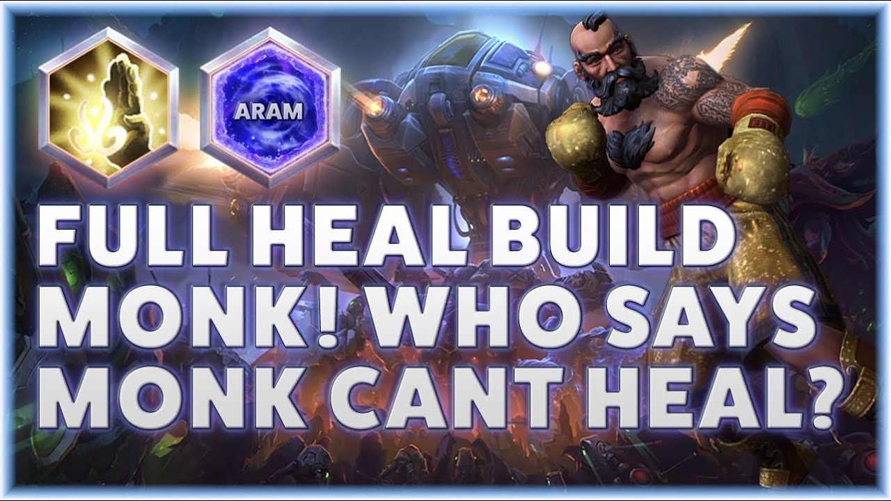 Kharazim Palm - FULL HEAL BUILD MONK! WHO SAYS MONK CANT HEAL?! - ARAM
