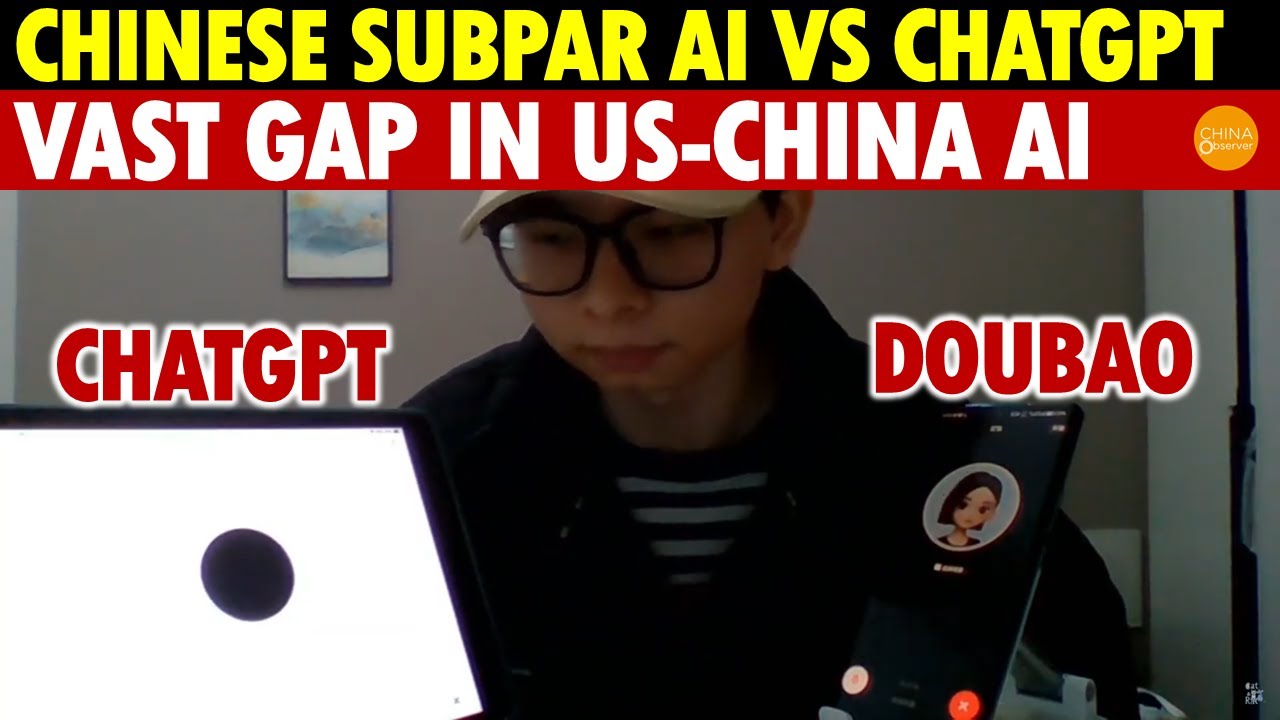 Chinese Subpar AI vs ChatGPT—Vast Gap in US-China AI