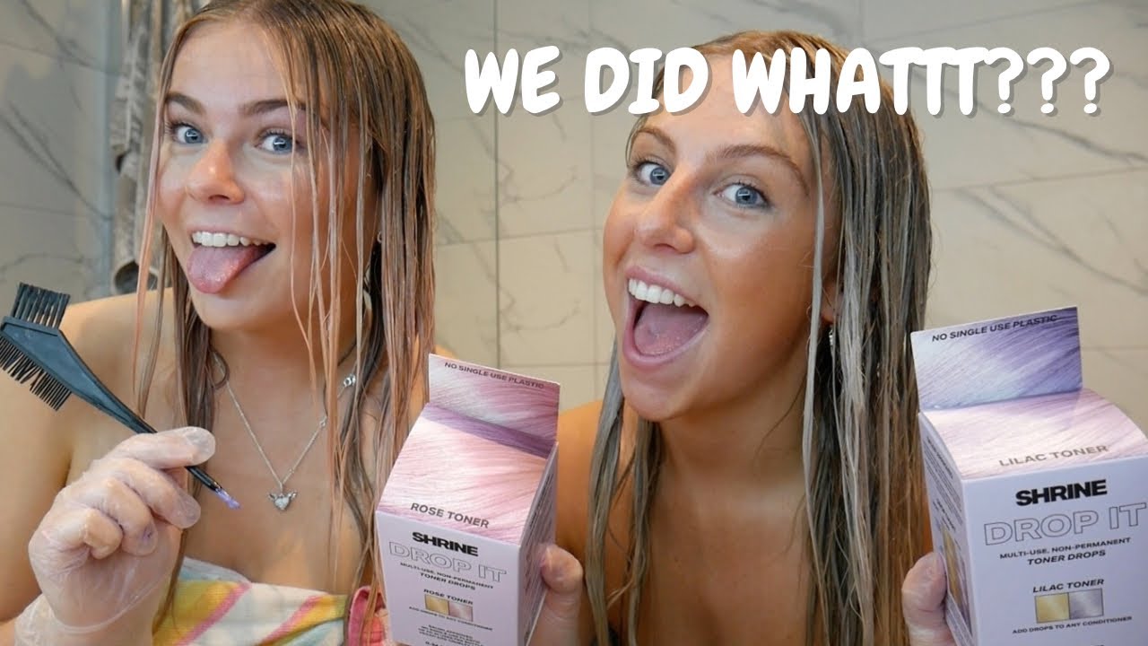 DYING my hair PURPLE With SHRINE ‘Drop It’ toners!!