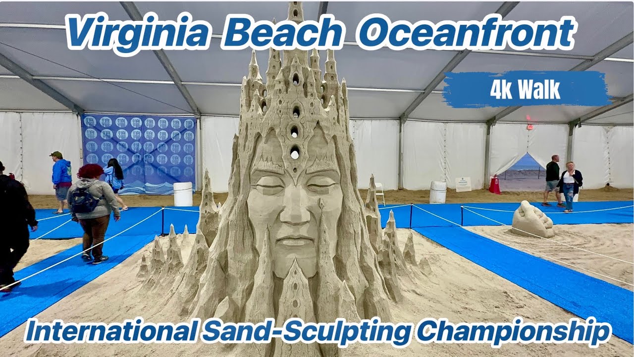 Virginia Beach Oceanfront | 2023 International Sand-Sculpting Championship