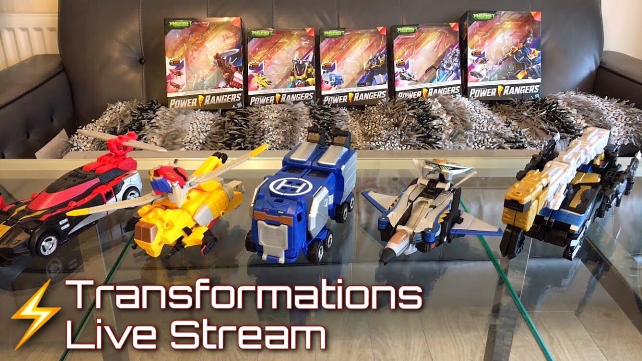 Power Rangers Beast Morphers: все 5 игрушек-трансформеров Зордов — Трансформации в прямом эфире (...