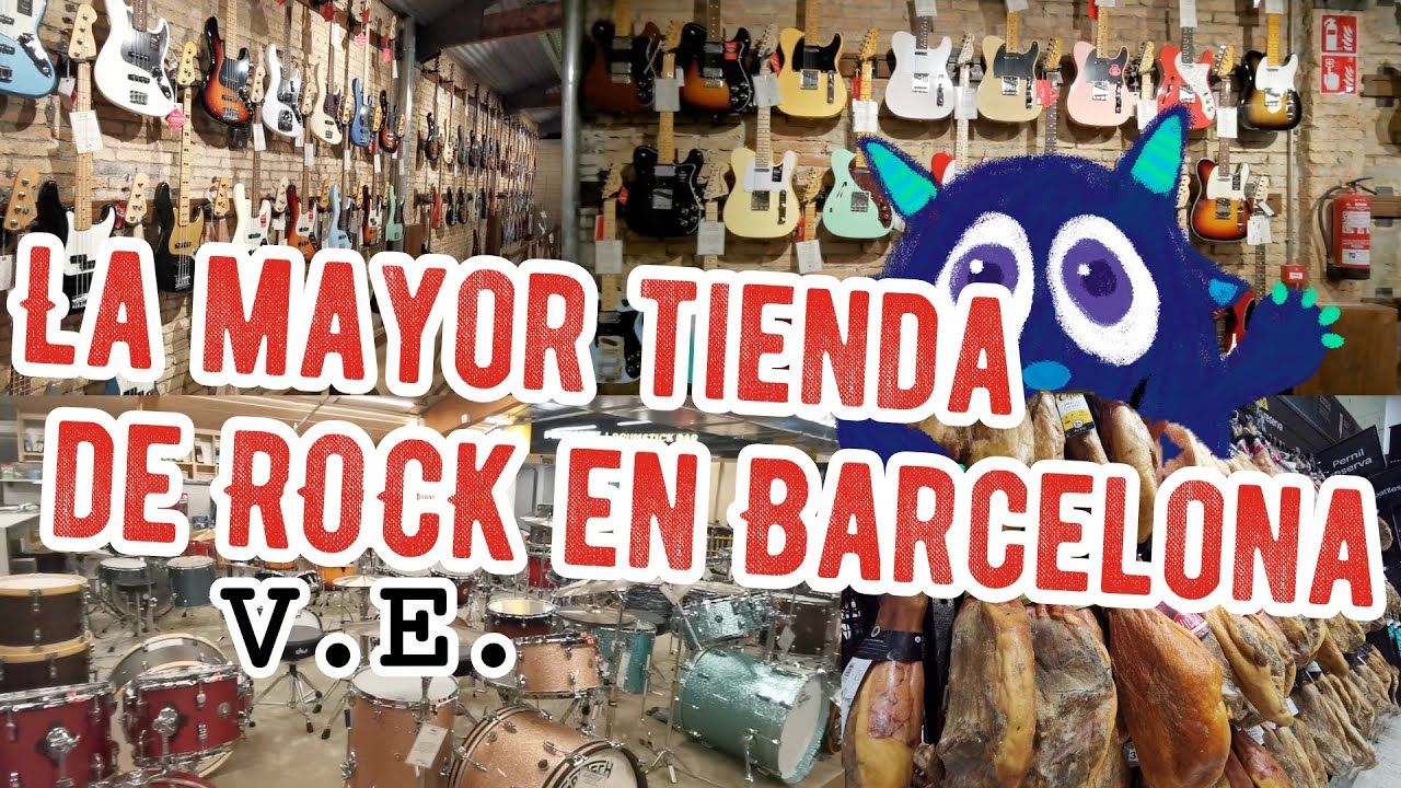 Explorar la mayor tienda de instrumentos musicales de rock, Dj, estudio y PA en Barcelona