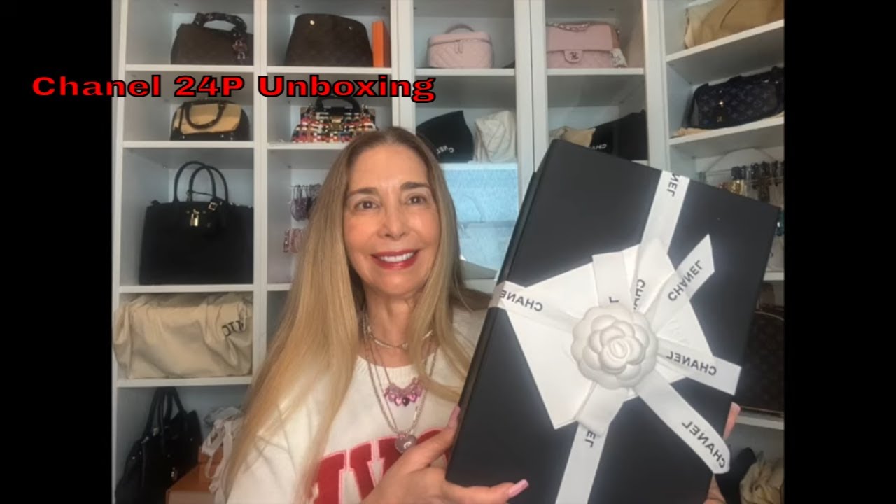 Chanel Unboxing! 24P Collection Handbag