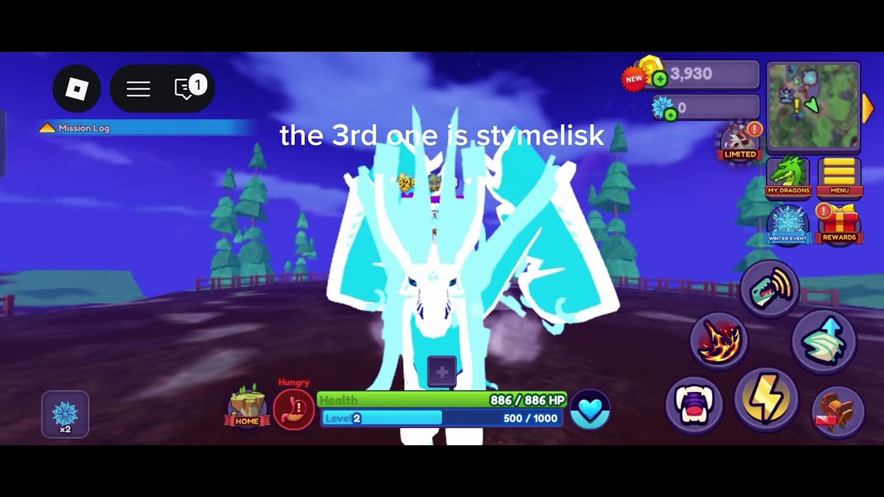 showing my dragon in dragon adventure 