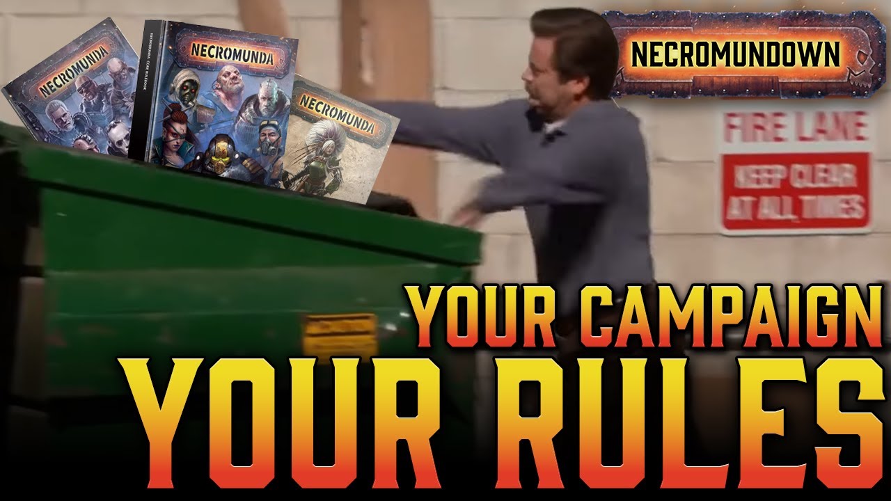 You Don't Have to Use EVERY Rule in Necromunda - Necromundown 21