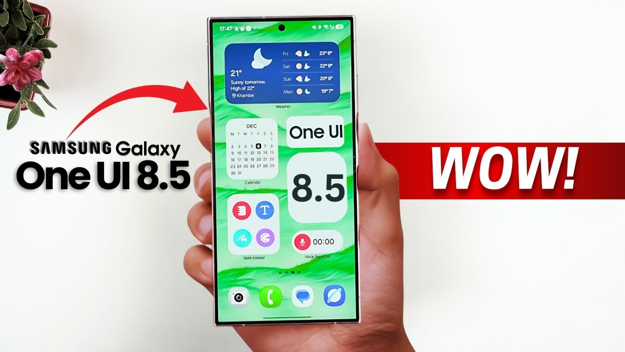 Samsung One UI 9.0 на Android 17 &mdash; ЭТО ПРОСТО БЕЗУМИЕ!