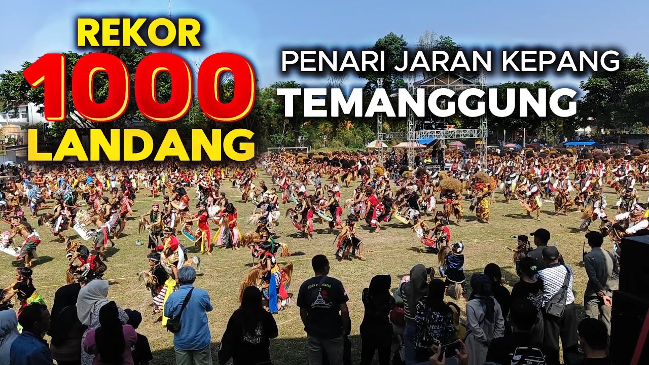 REKOR 1000 LANDANG PENARI JARAN KEPANG - NYADRAN JARAN KEPANG - KABUPATEN TEMANGGUNG