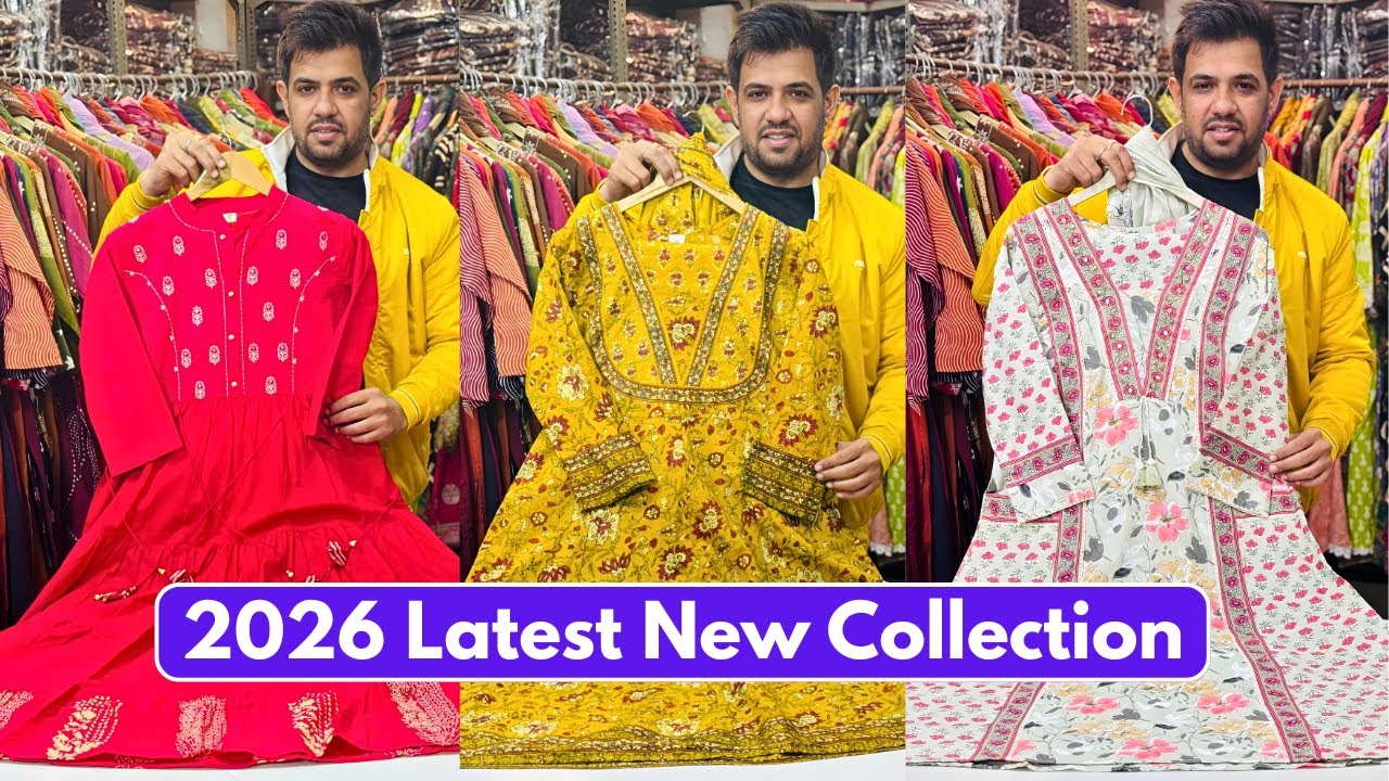 2026 Latest Party Wear & Pure Cotton Kurti Set Collection