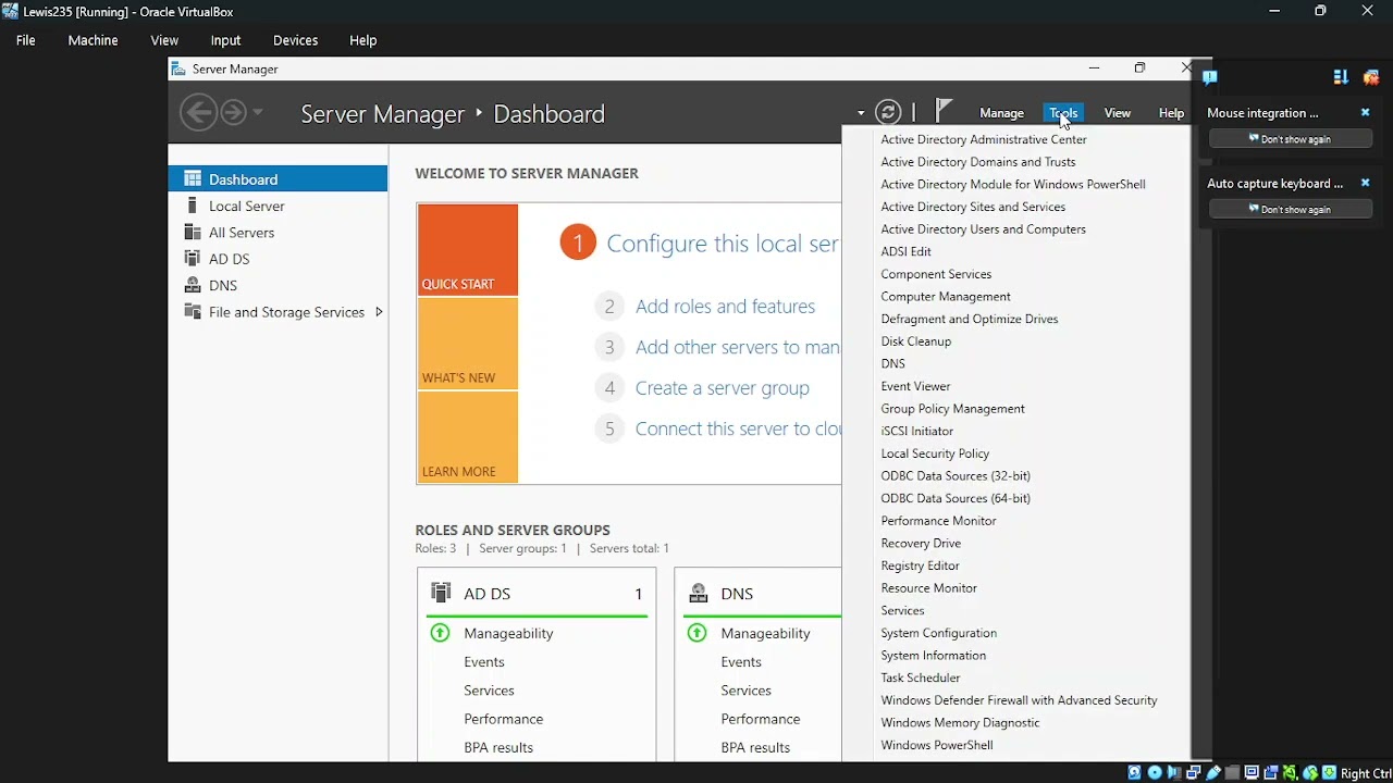 Building a secure Domain Infrastructure Using Windows Server 2025