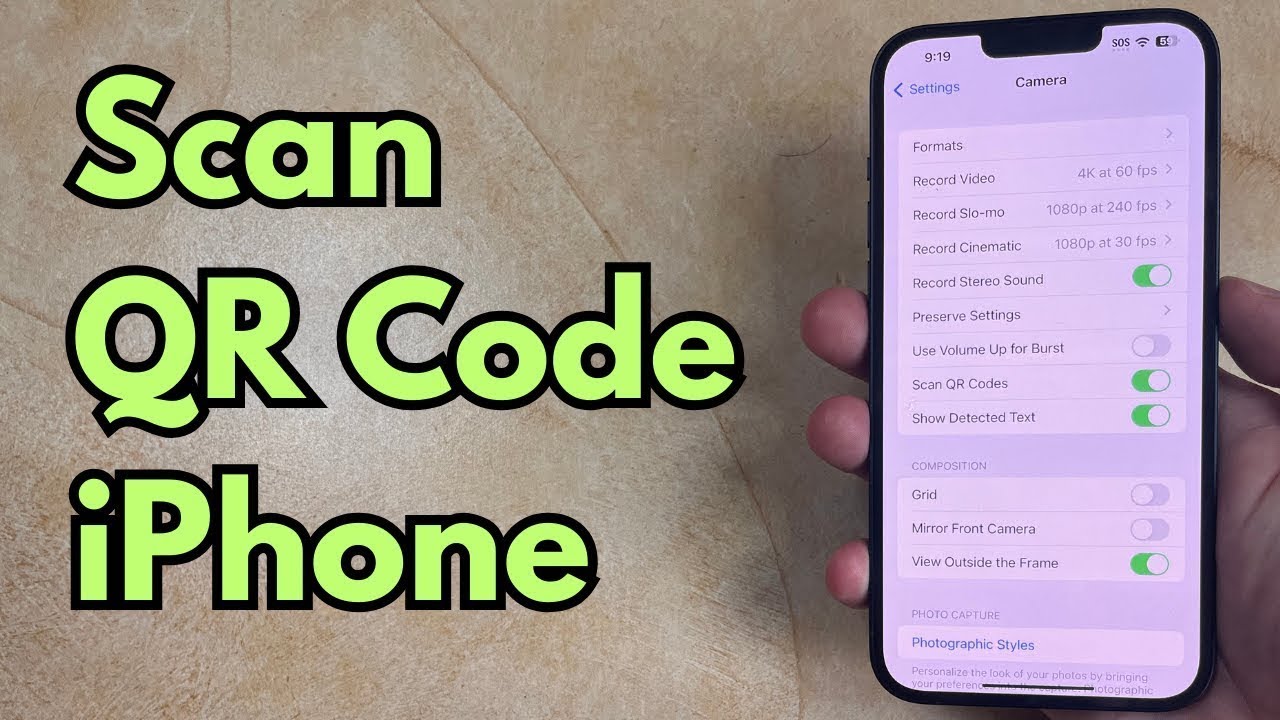 Как сканировать QR-код на iPhone