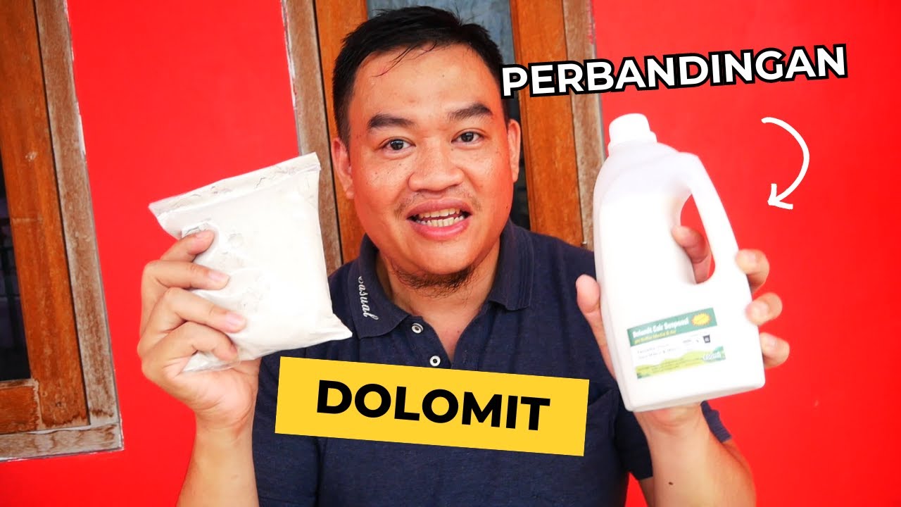 Perbandingan Dolomit Cair Suspensi dan Dolomit Biasa