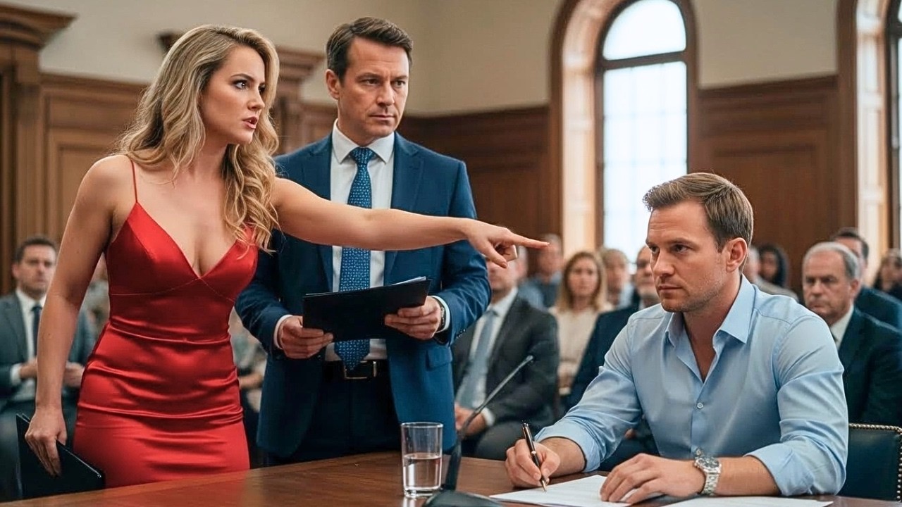 He Sat Silent Through Divorce Court — Then His Family Walked In and Everyone Froze