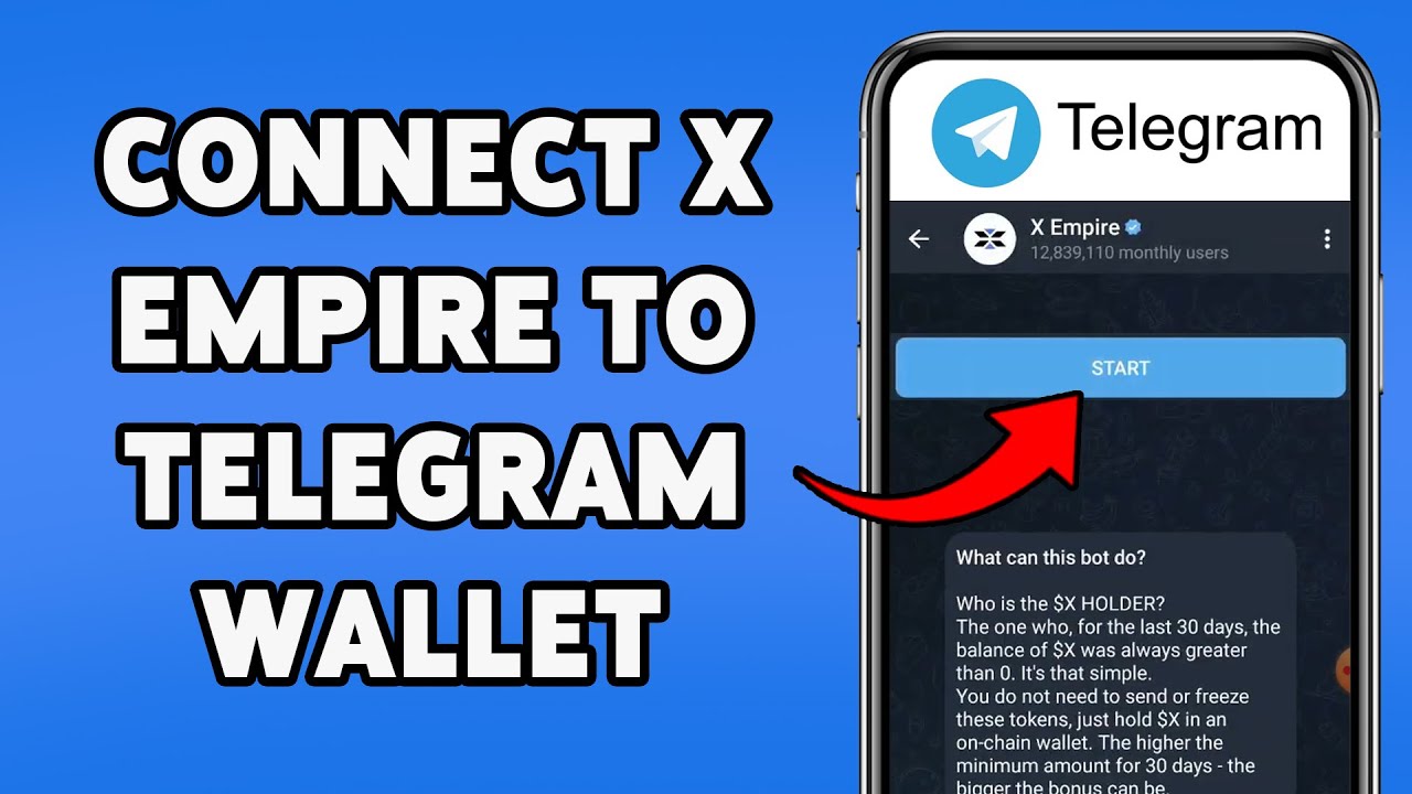 How To Connect X Empire To Telegram Wallet 2024 | X Empire Wallet Integration Guide