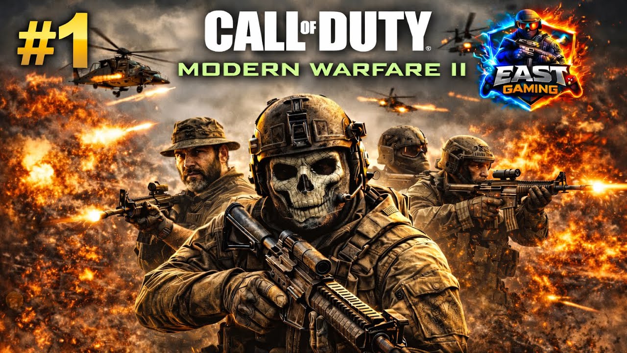 Call of Duty  Modern Warfare II Remastered | chapter 1 | @Eastgaming14 | Gameplay | 2K Graphics