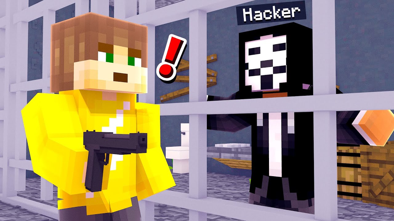 GEVANGENIS BOUWEN VOOR DE HACKER In Minecraft (Survival)