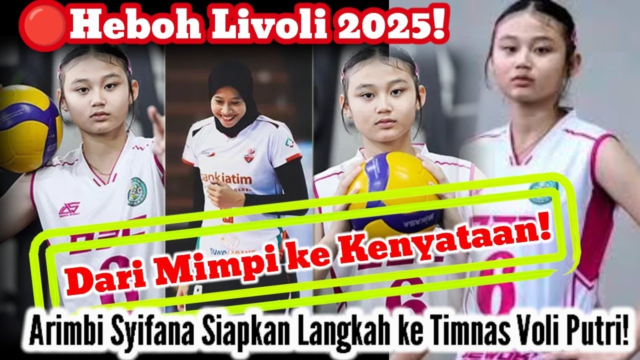 GEMPAR🔥Air Mata di GOR Mageti! Arimbi 13 Tahun Jadi Fenomena Baru Voli Indonesia❗