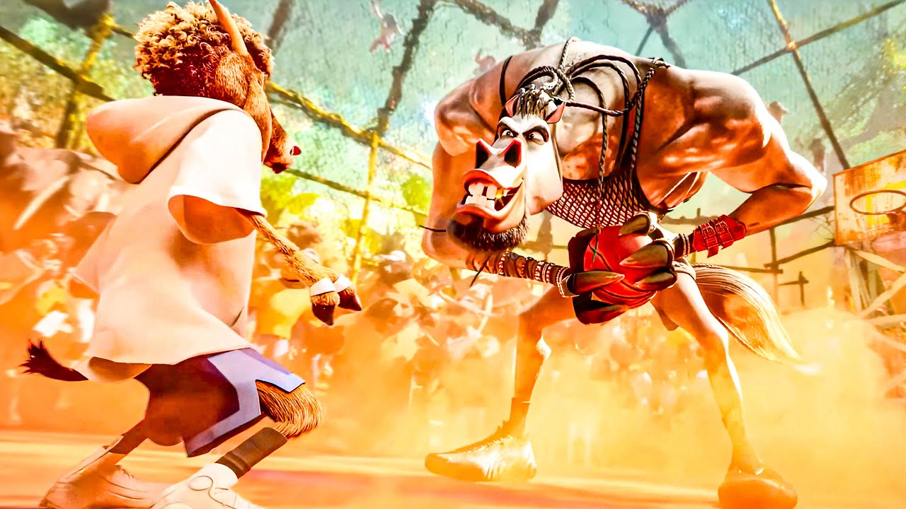 Will Faces Mane Attraction in Roarball Challenge - GOAT Extended Movie Clip (2026) Sony Animation