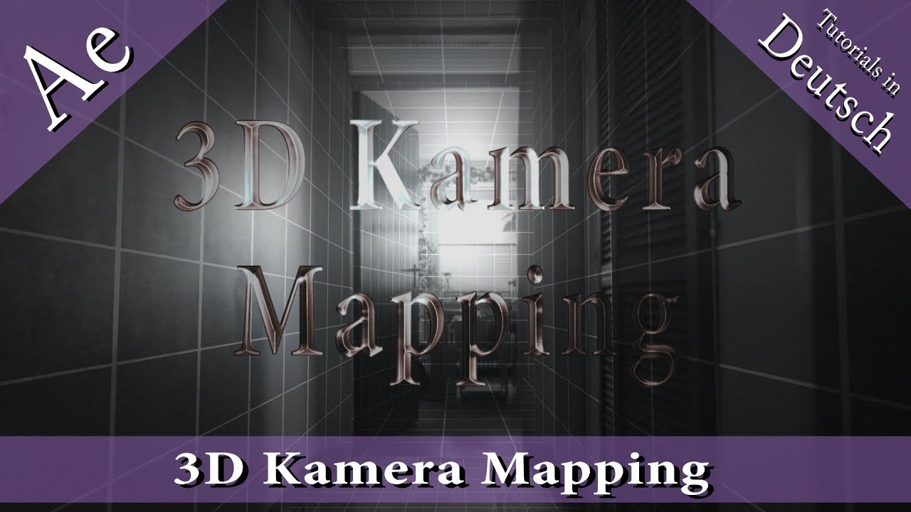 After Effects - 3D Kamera Mapping / Parallax - Tutorial Deutsch