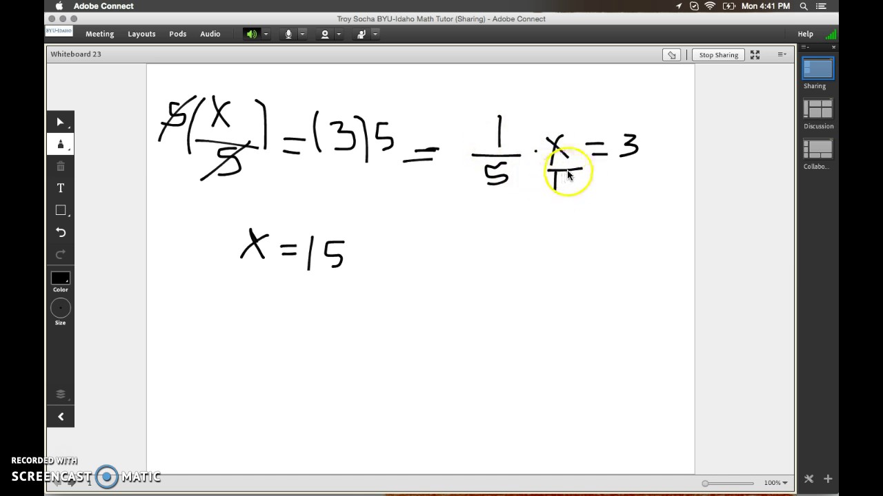 Basic Algebra Instructions